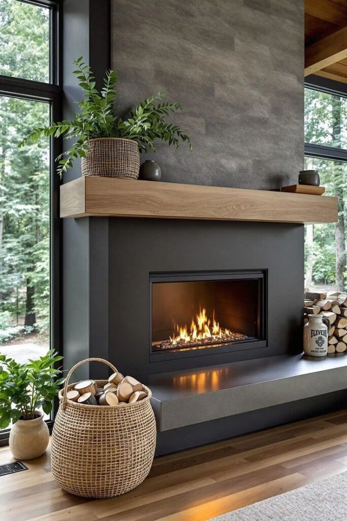 custom fireplace wall services in Florida