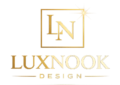 Lux Nook Design logo for custom interior design and built-in projects in Florida