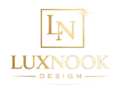 Lux Nook Design logo for custom interior design and built-in projects in Florida