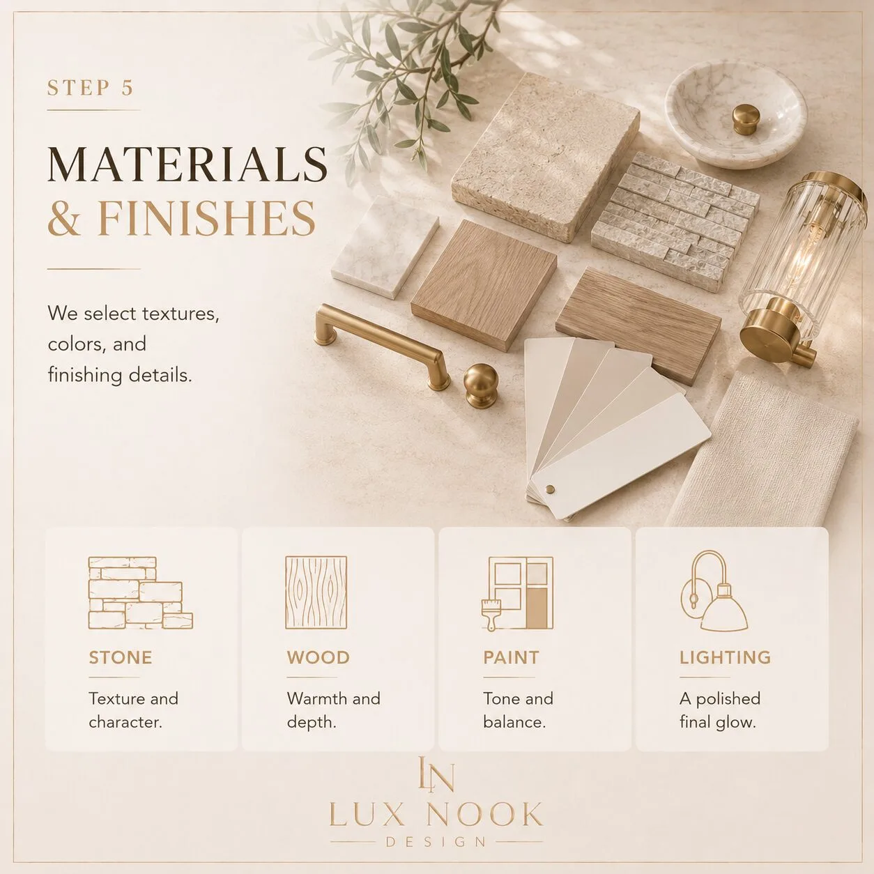 Materials and Finish Selection Selecting materials and finishes for a custom media wall