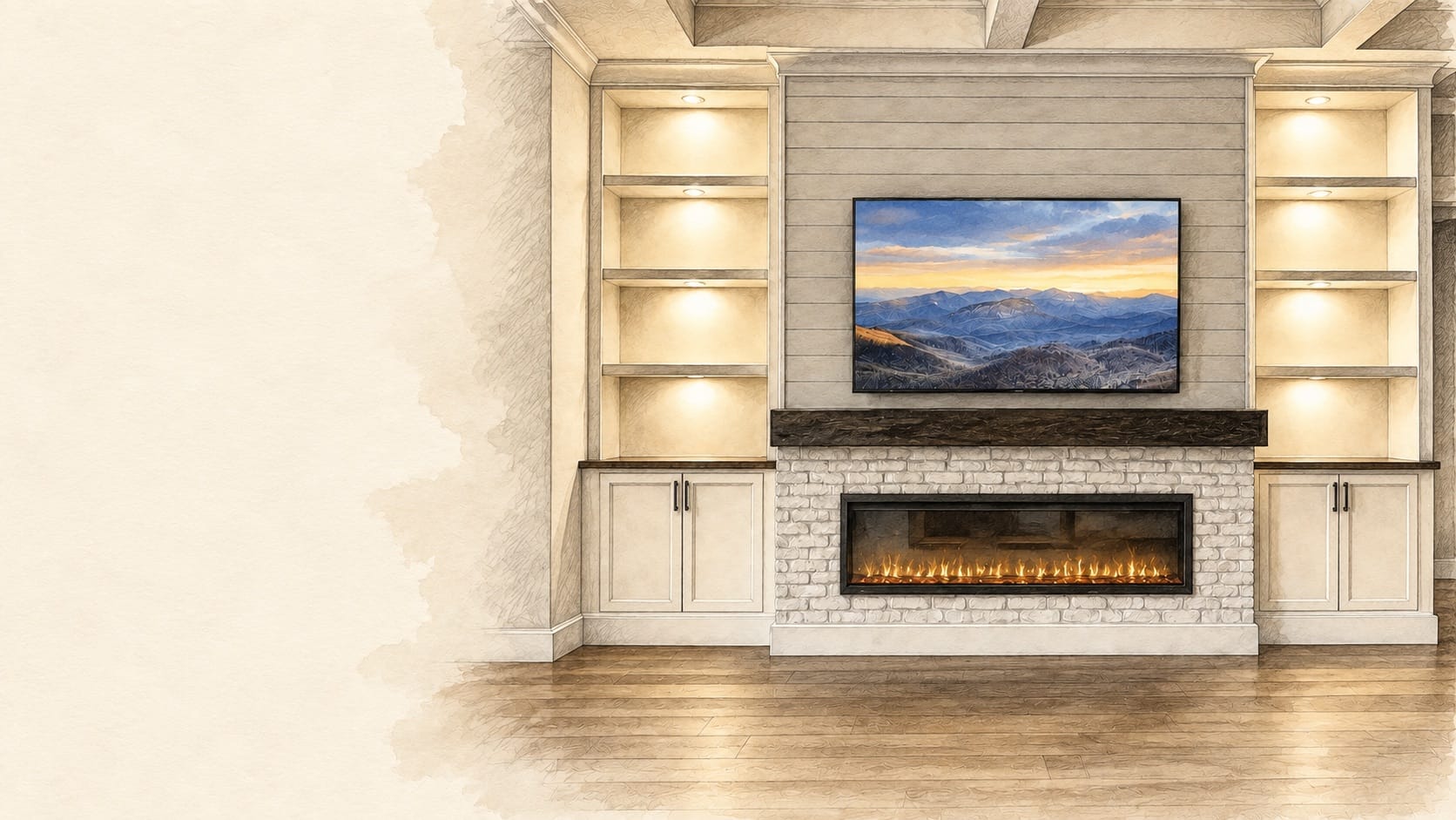 Media wall budget and cost planning based on real Lux Nook project directions